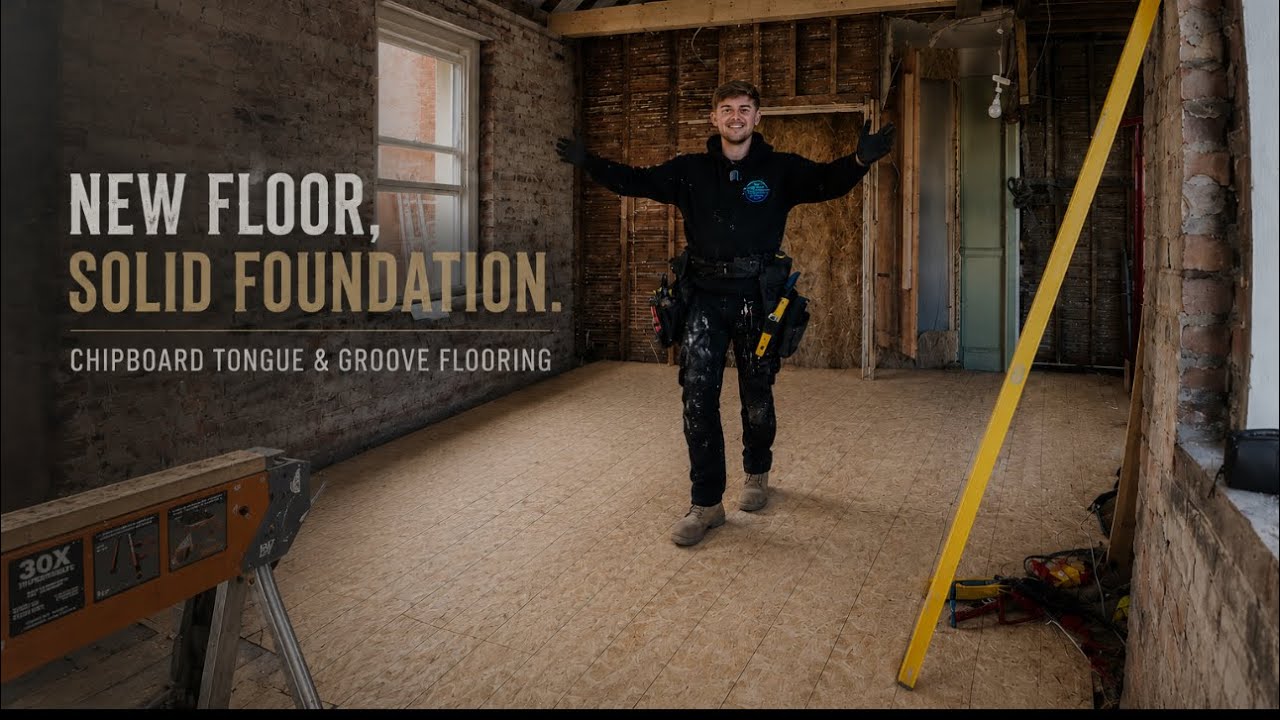 HOW TO LAY T&G CHIPBOARD FLOOR!