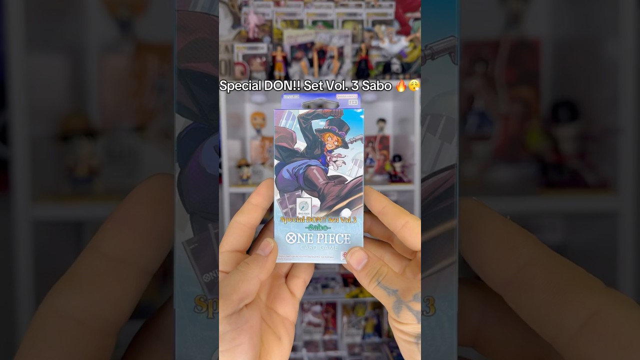 Sabo Special DON!!🔥 Set Vol. 3 #onepiece #anime #bandai #onepieceedit #shorts #explore #tcg #sabo