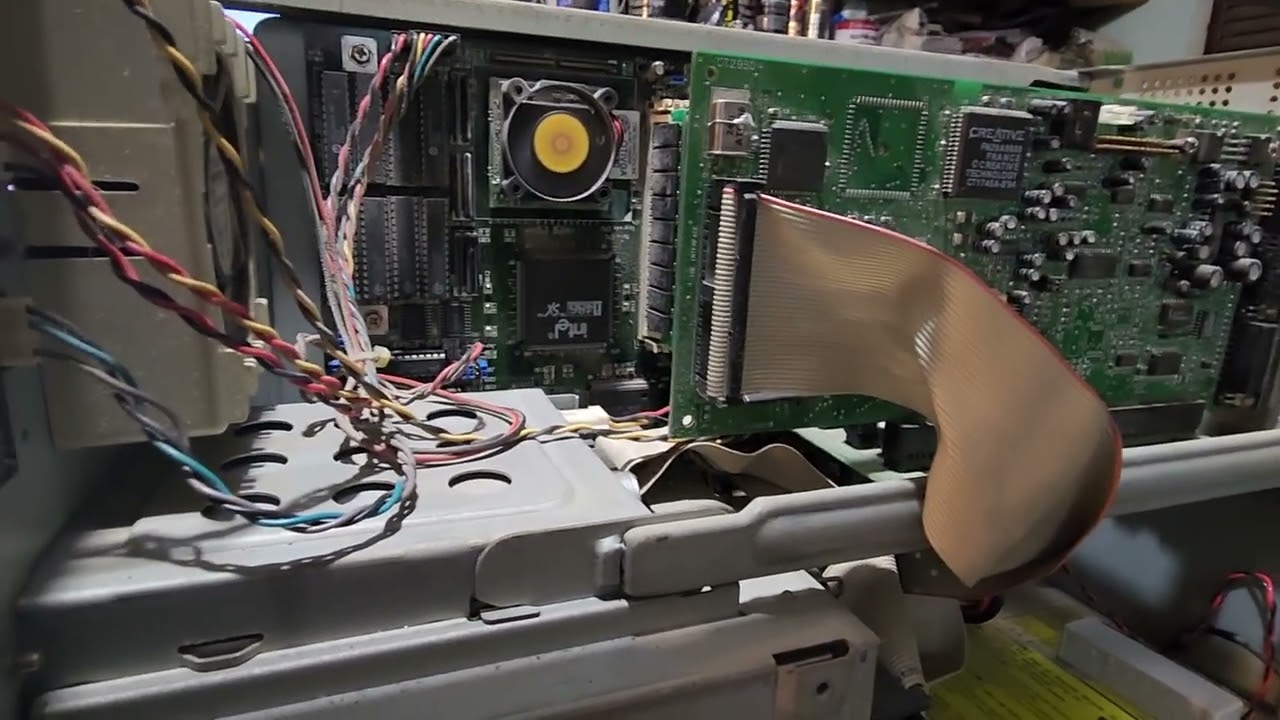 Taking a look at my first computer. Am5x86 133MHz 18MB of RAM tower of power!