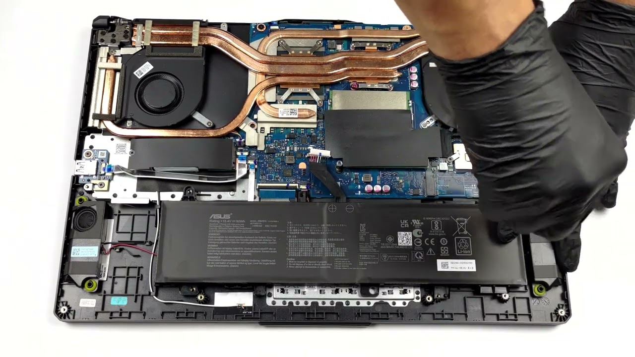 🛠️ ASUS TUF Gaming F17 (FX706, 2021) - disassembly and upgrade options