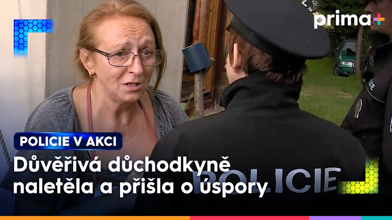 Důvěřivá seniorka se nechala oloupit o veškeré úspory | Policie v akci