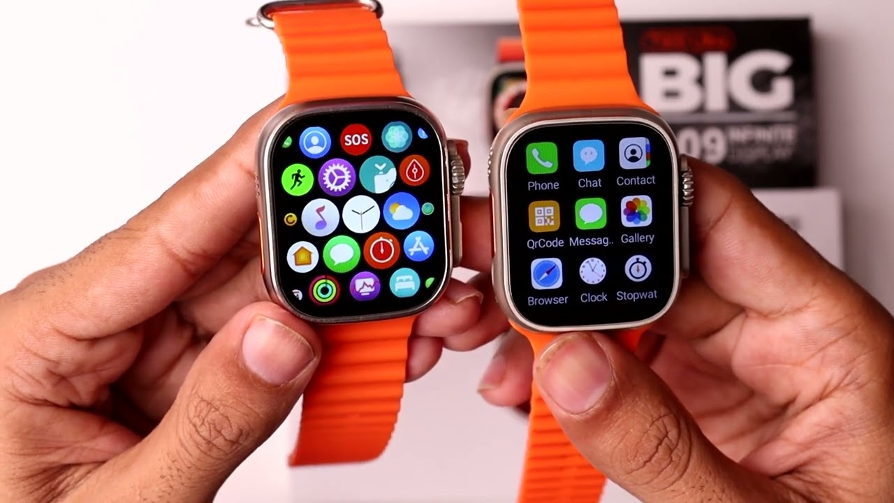T900 Ultra vs S8 Ultra Smart Watch