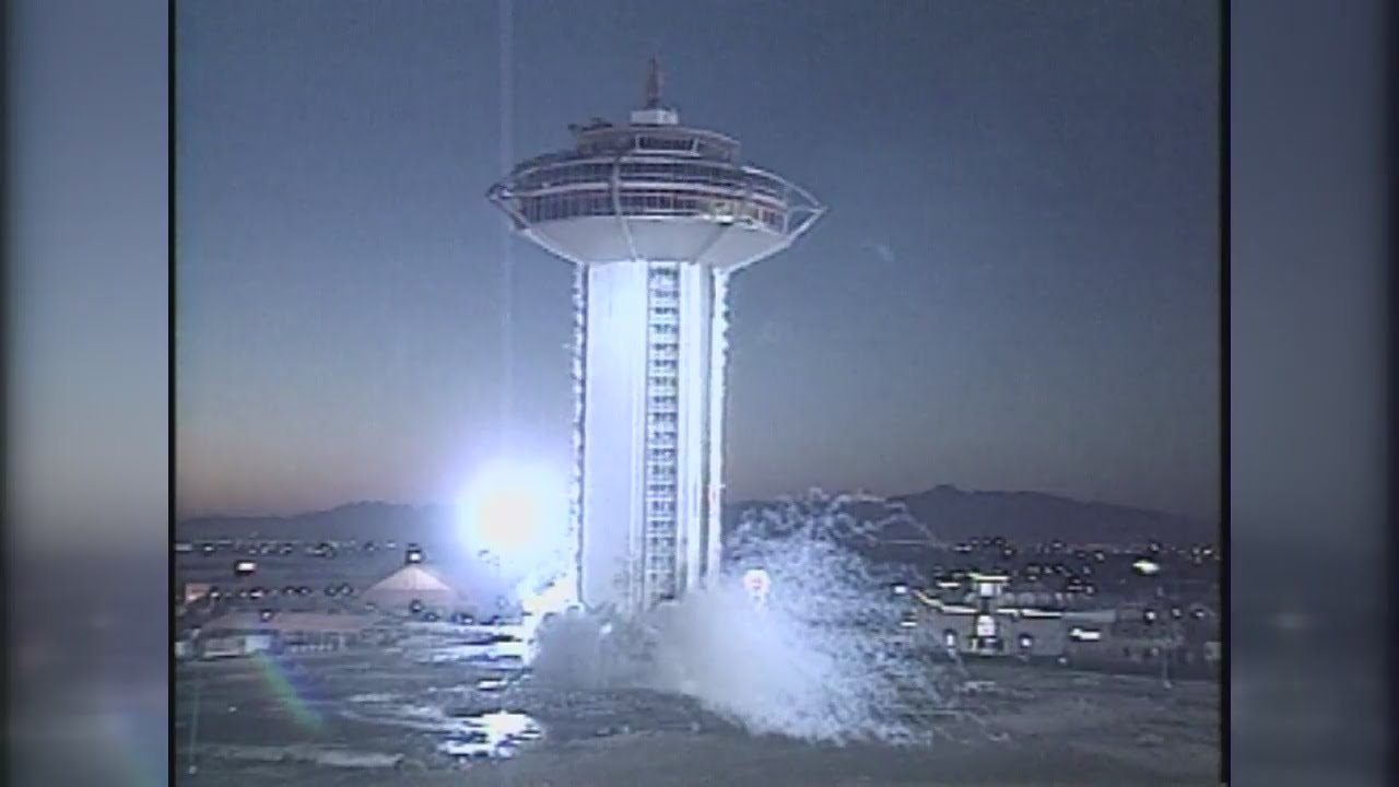 Previous implosions in Las Vegas