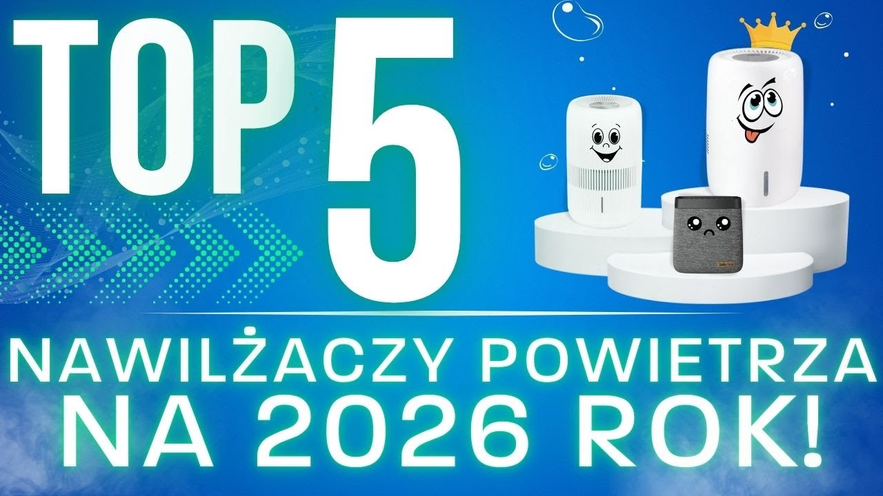 Ranking TOP 5 - EWAPORACYJNE NAWILŻACZE POWIETRZA!