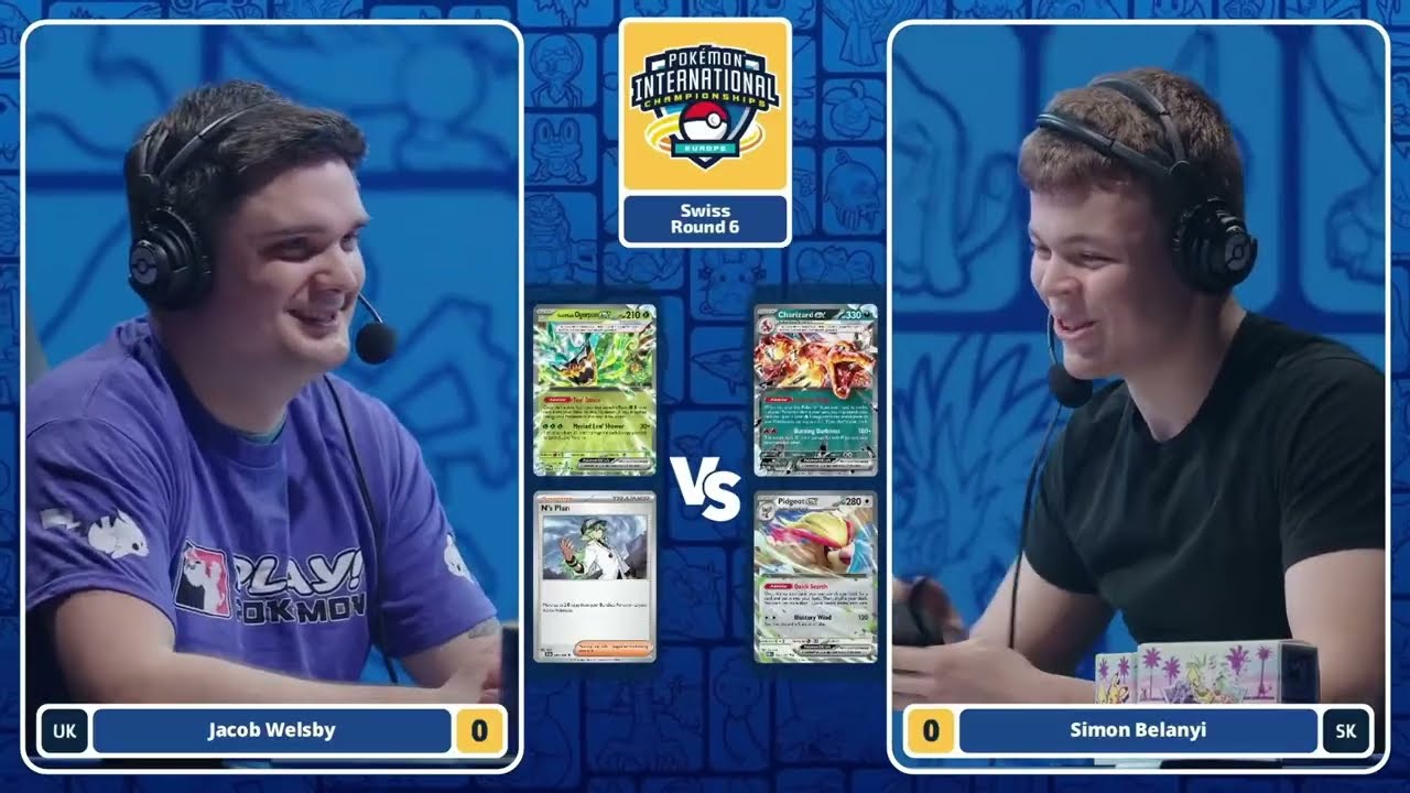 2026 Pokémon TCG EUIC Раунд 6 A. Ogerpon Box против Charizard Pidgeot