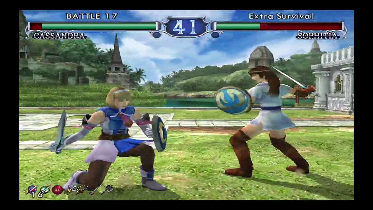 Soul Calibur 2 Survival No Recovery Cassandra 55 Wins