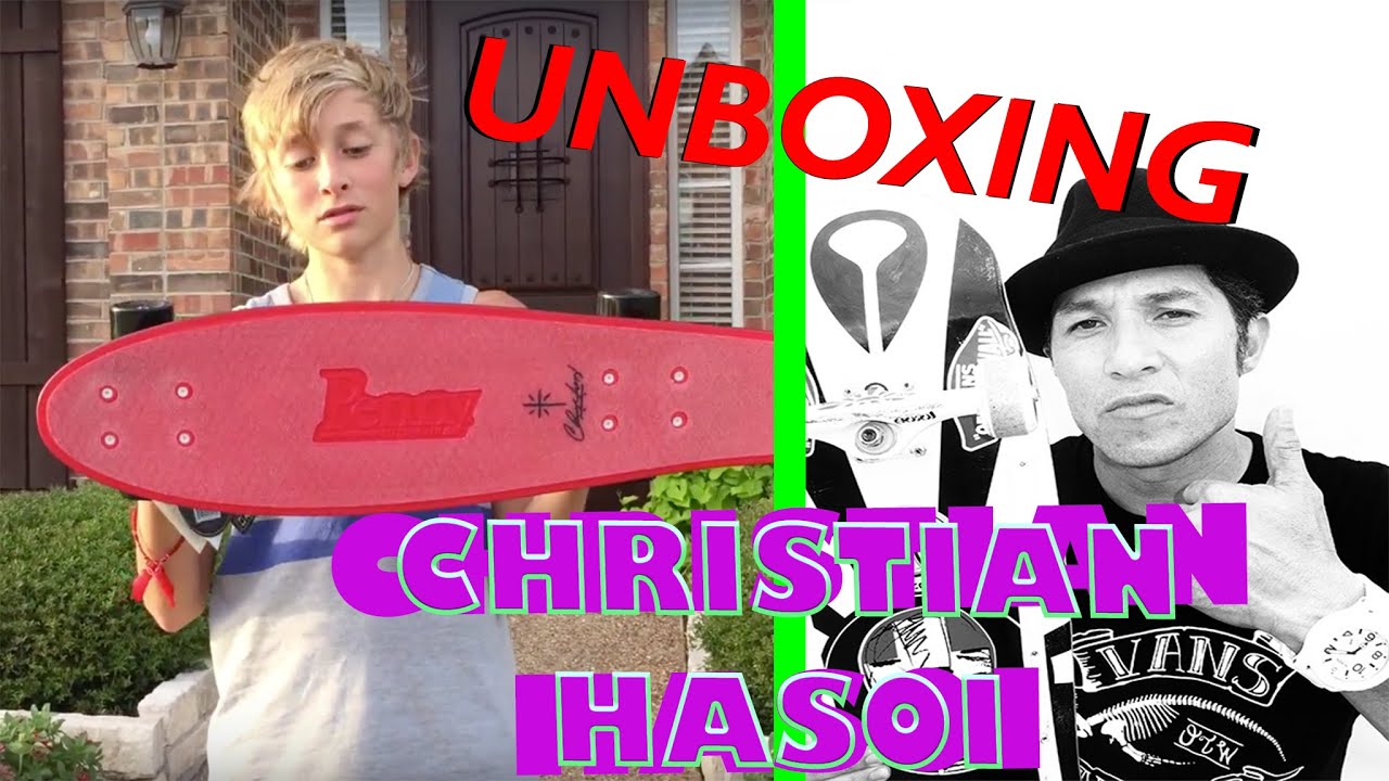 UNBOXING- Special Edition Christian Hosoi Nickel Board by Penny Australia