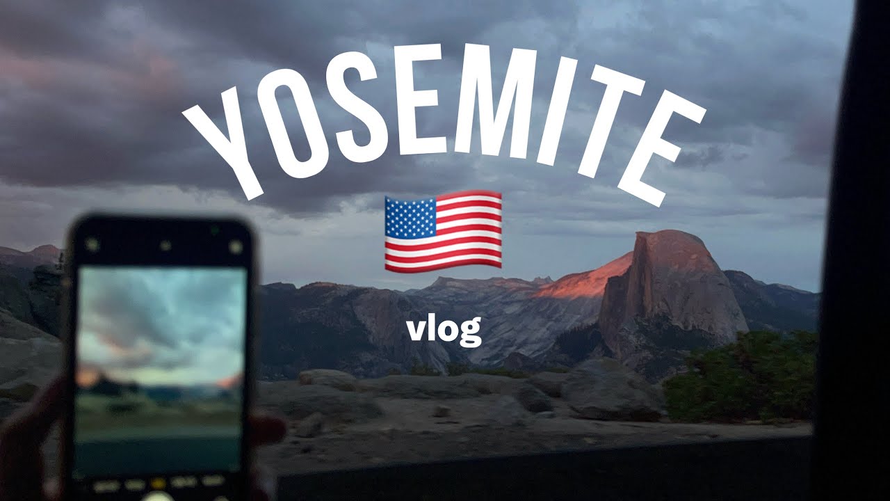 🇺🇸 요세미티 국립공원 1박 2일 여행 브이로그 🏞️ | 하프돔, 요세미티 폭포, 글래시어 포인트 등 꿀팁 대방출!