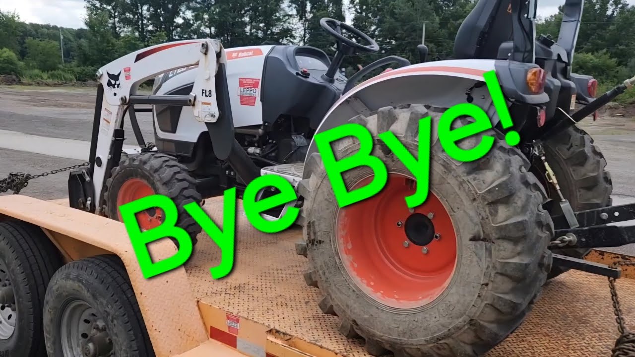A Lonely Man Without His Tractor | Bobcat CT2040
