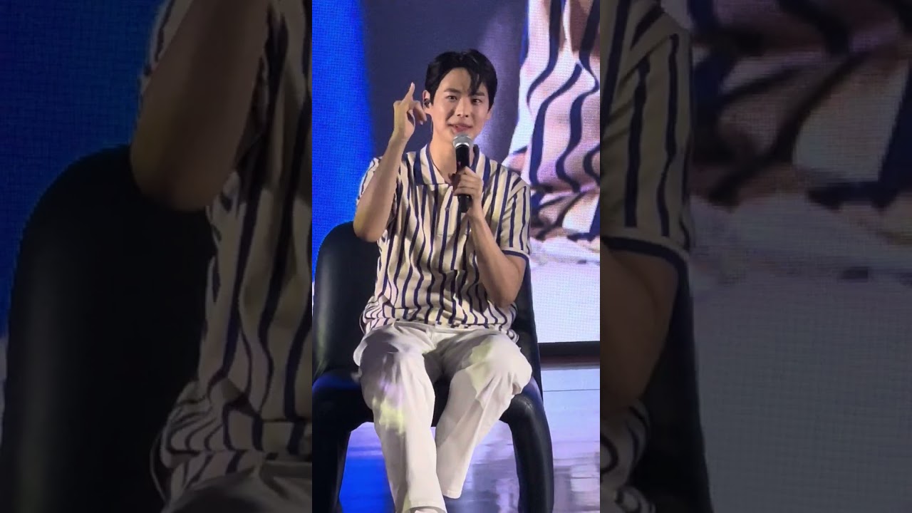 Choi Byungchan fanmeeting in Bangkok