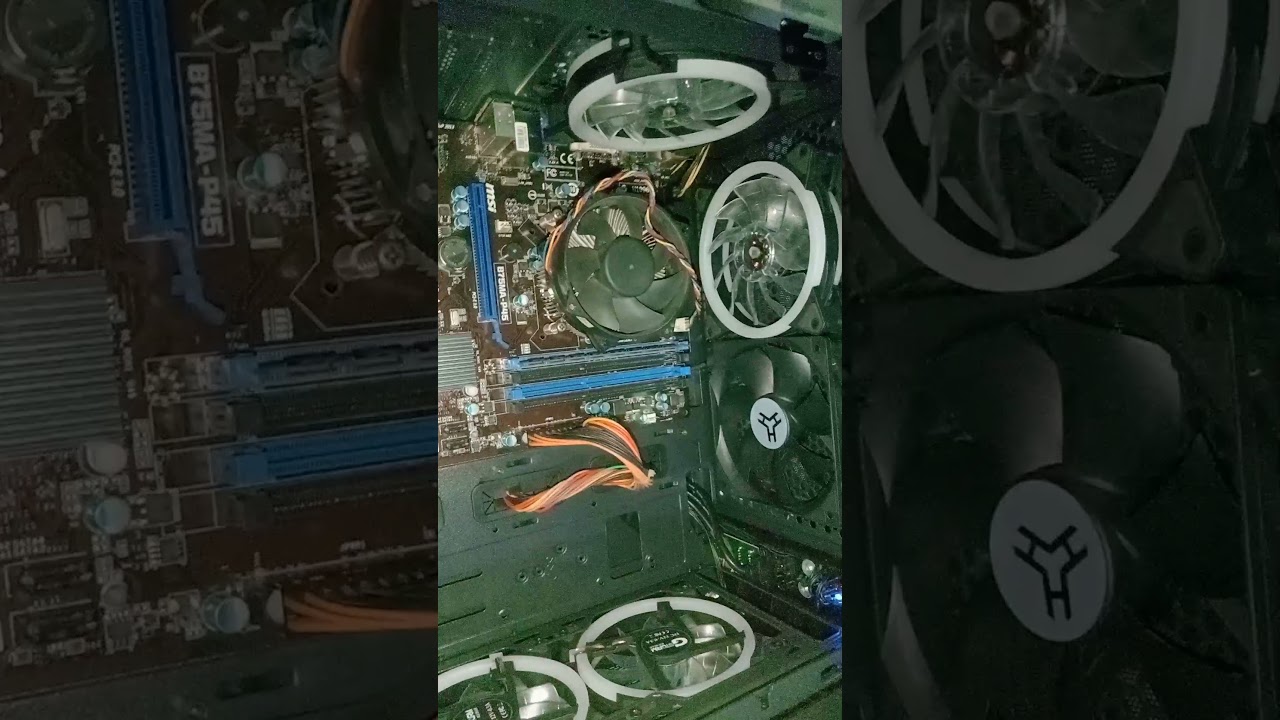 MSI MOTHERBOARD: B75M-P45 (no power)