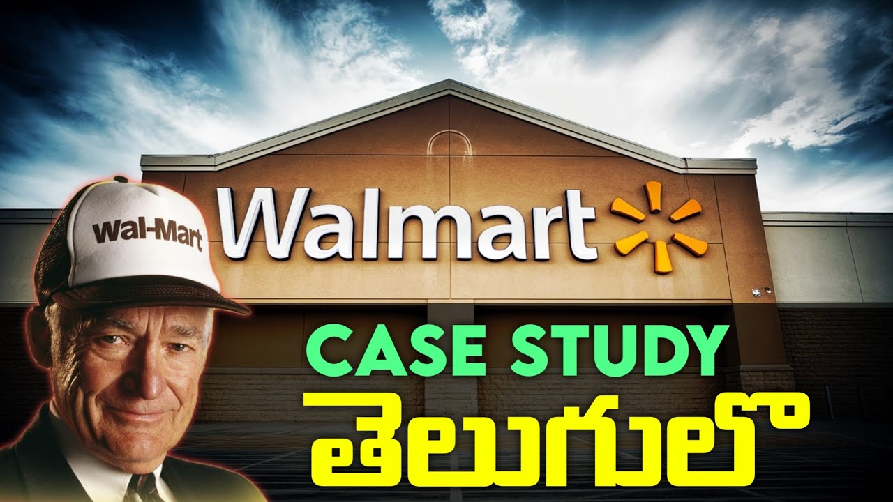 🤑 INSANE Walmart Story - Business Case Study in Telugu 🔥