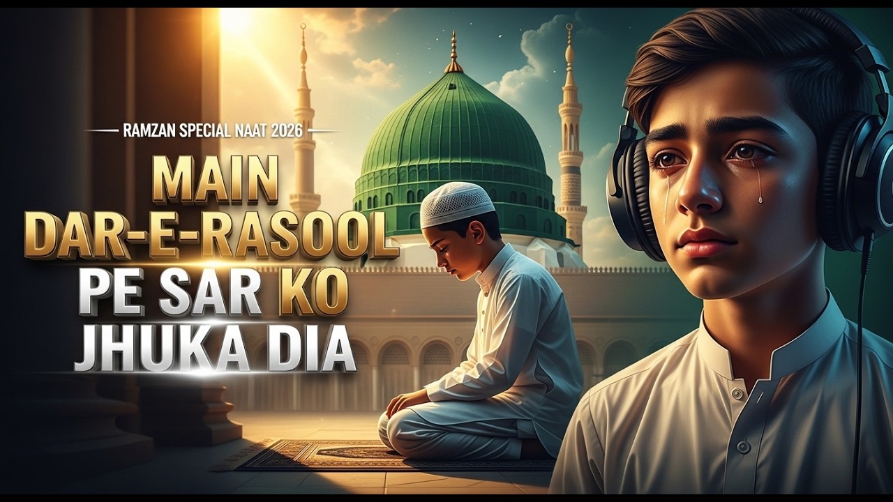 Main Dar-e-Rasool Pe Sar Ko Jhuka Dia | Heart Touching Naat 2026