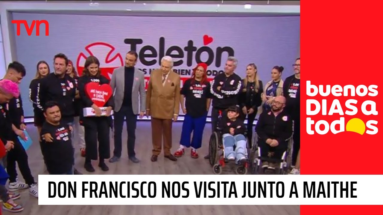 Don Francisco nos invita a sumarnos a la campaña de la Teletón 2022 | Buenos días a todos