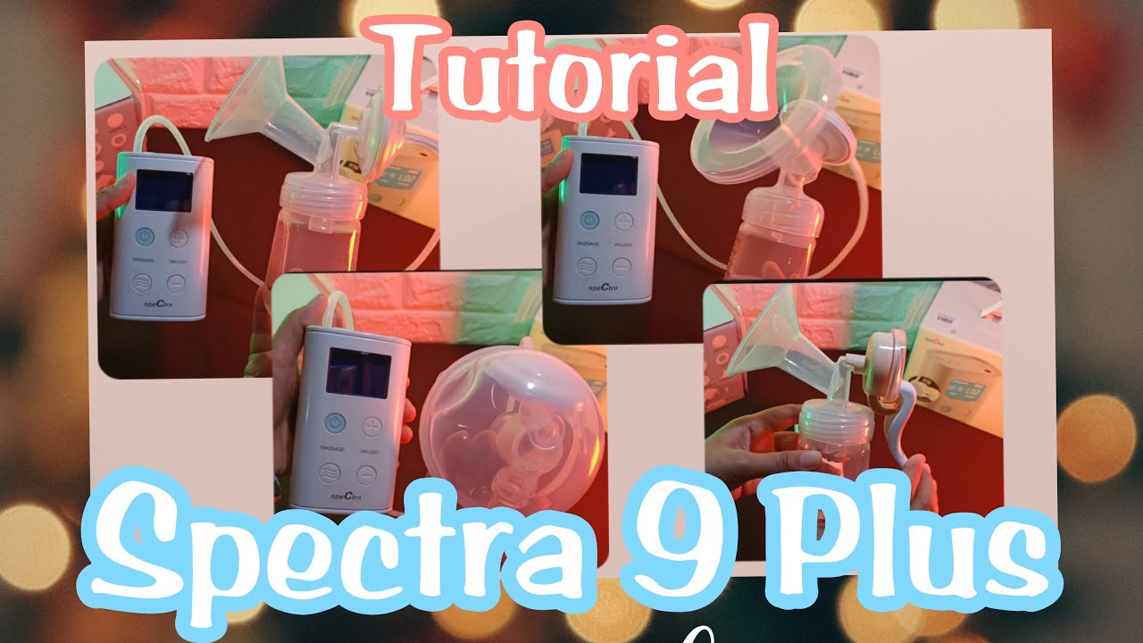 Cara Pakai Pompa ASI Spectra 9 Plus dengan Corong Standar dan Hands Free Cup Spectra