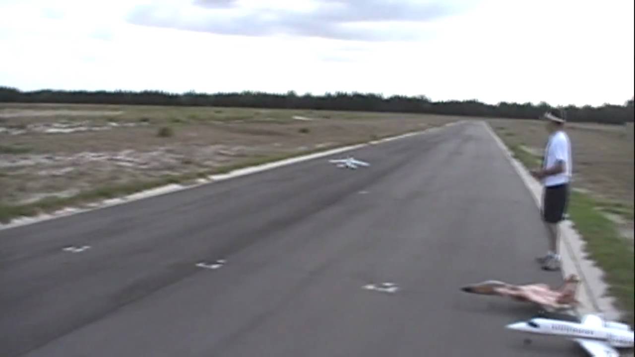 RC A-7 Corsair II Maiden Flight