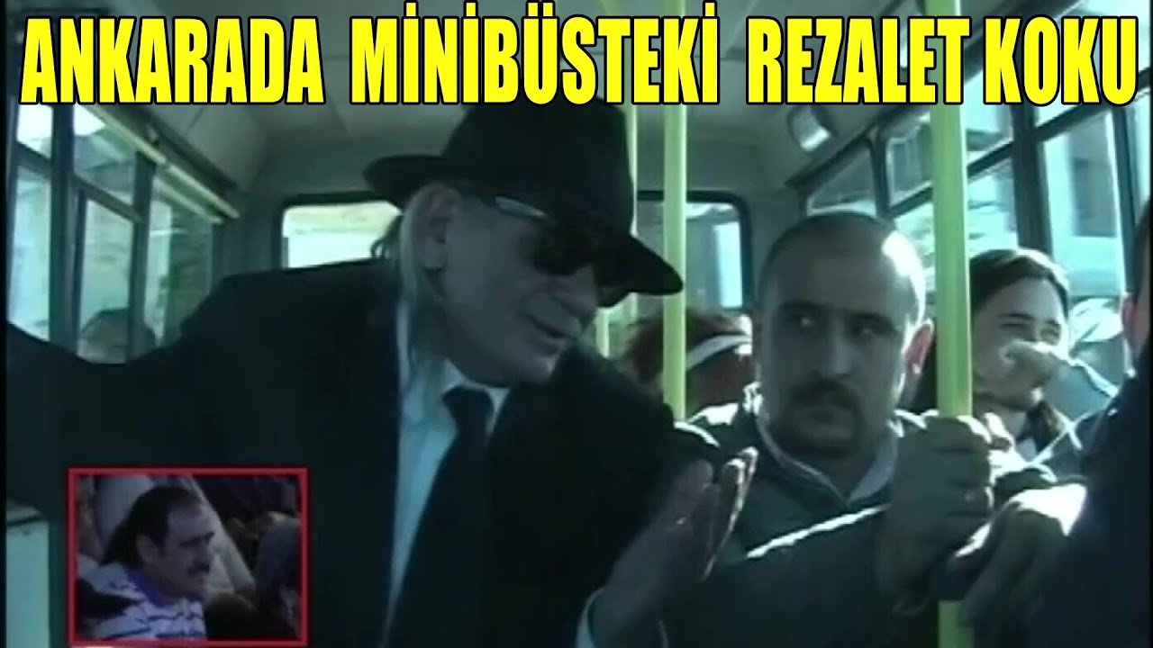 YOLCU minibüste GAZ çıkardı 