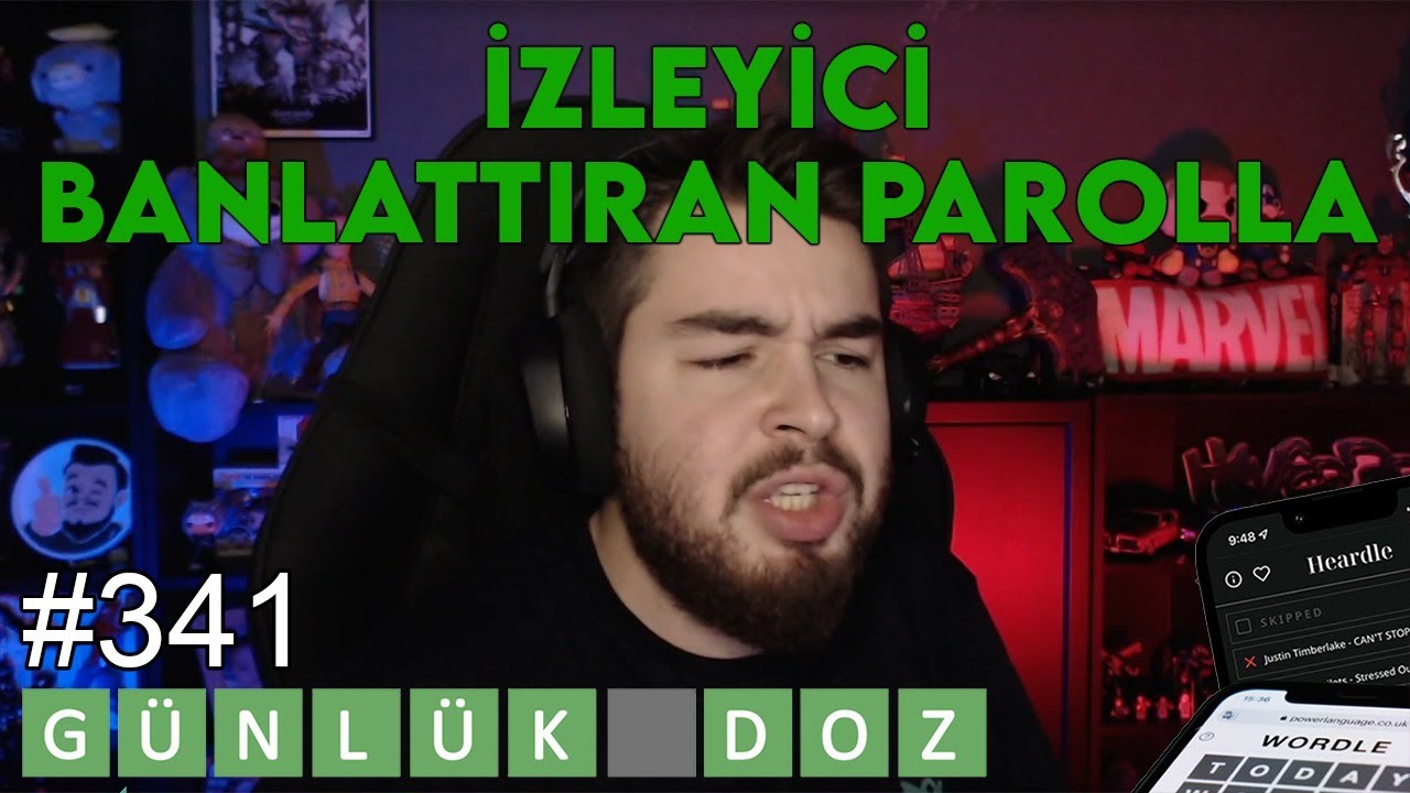 İzleyici Banlattıran Parolla ! | Wordle #340