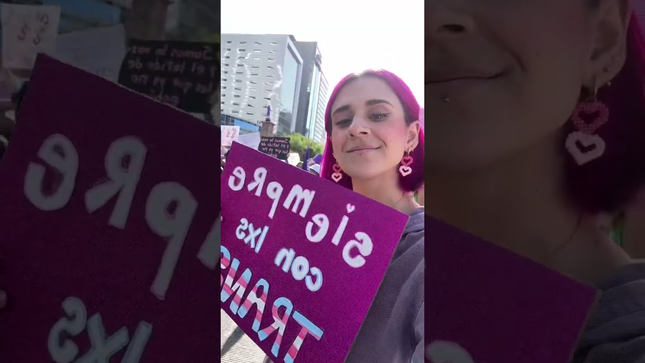Fui a la MARCHA FEMINISTA 🥰