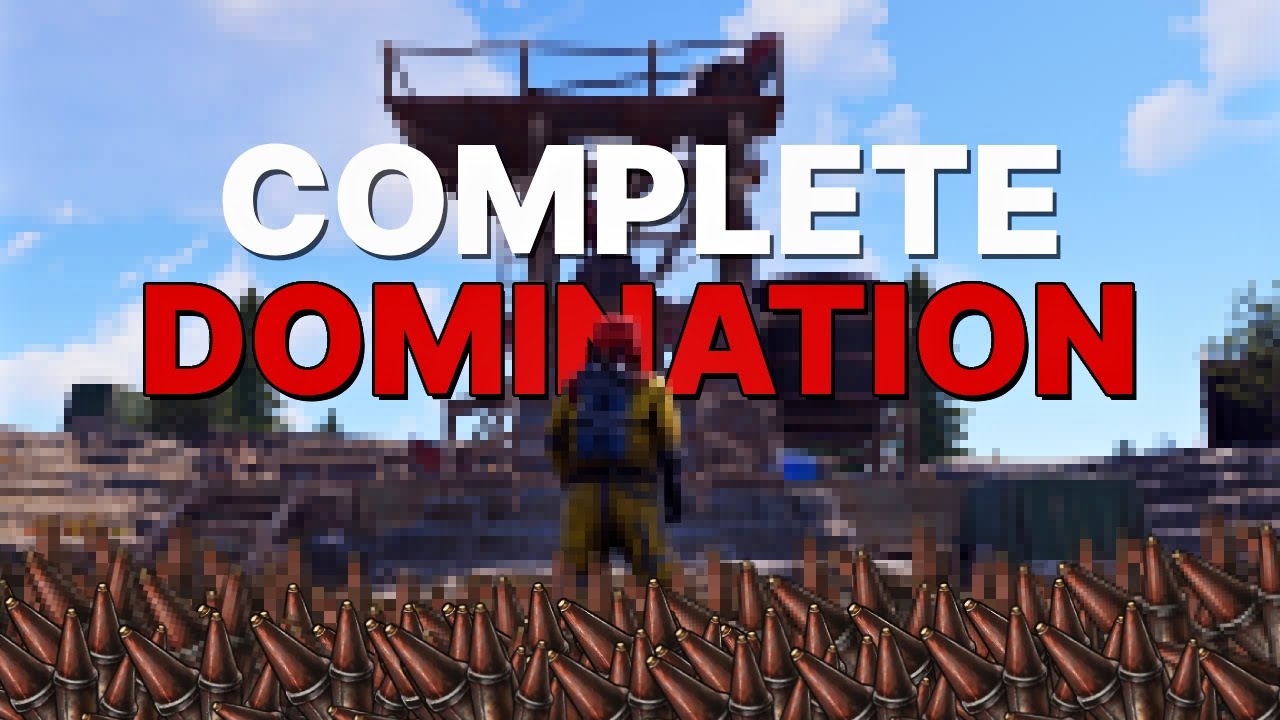 Complete DOMINATION by BLACKOUT (8000+ ROCKETS) - Rustinity EU Large