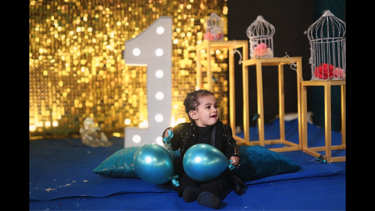 KHUSHVEER 1st BIRTHDAY CELEBRATION | STUDIO PAL JEE MOVIES