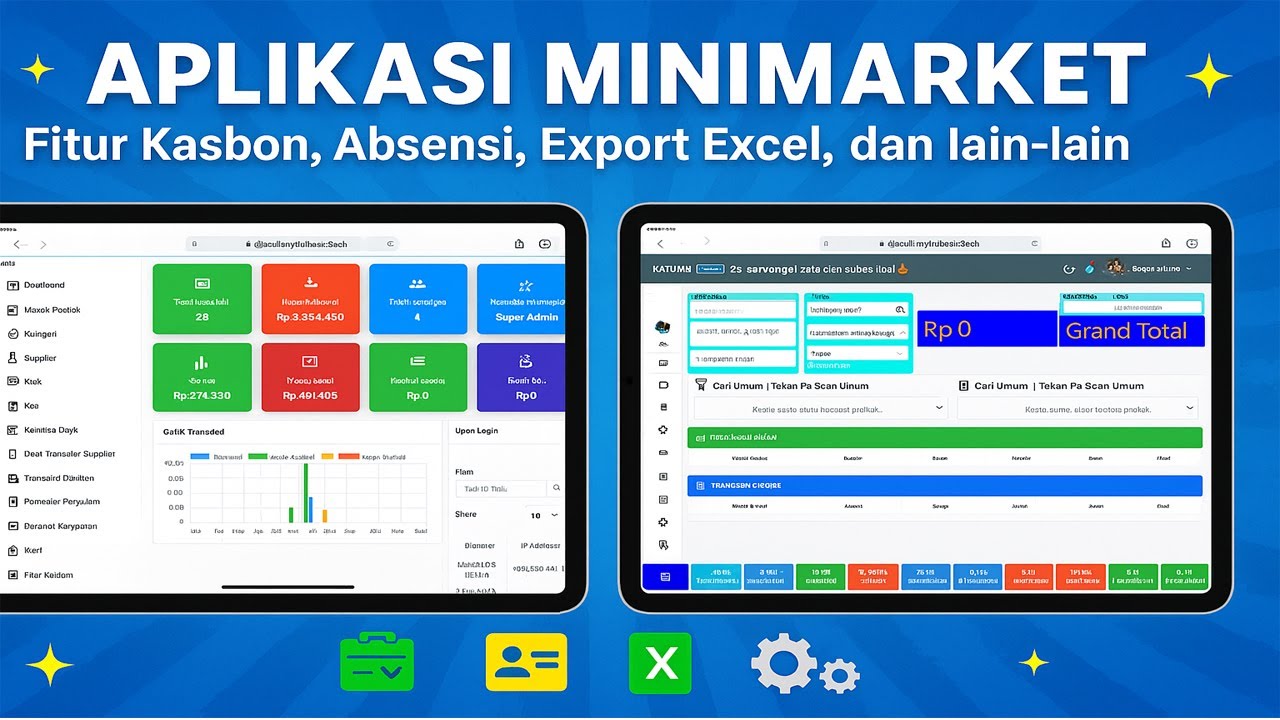 Source Code Aplikasi Minimarket Kasir Berbasis Web (PHP + CodeIgniter 3)