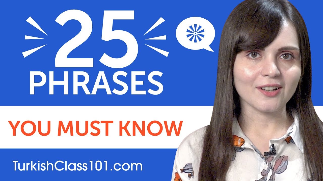 25 Phrases Every Turkish Intermediate Learner Must-Know
