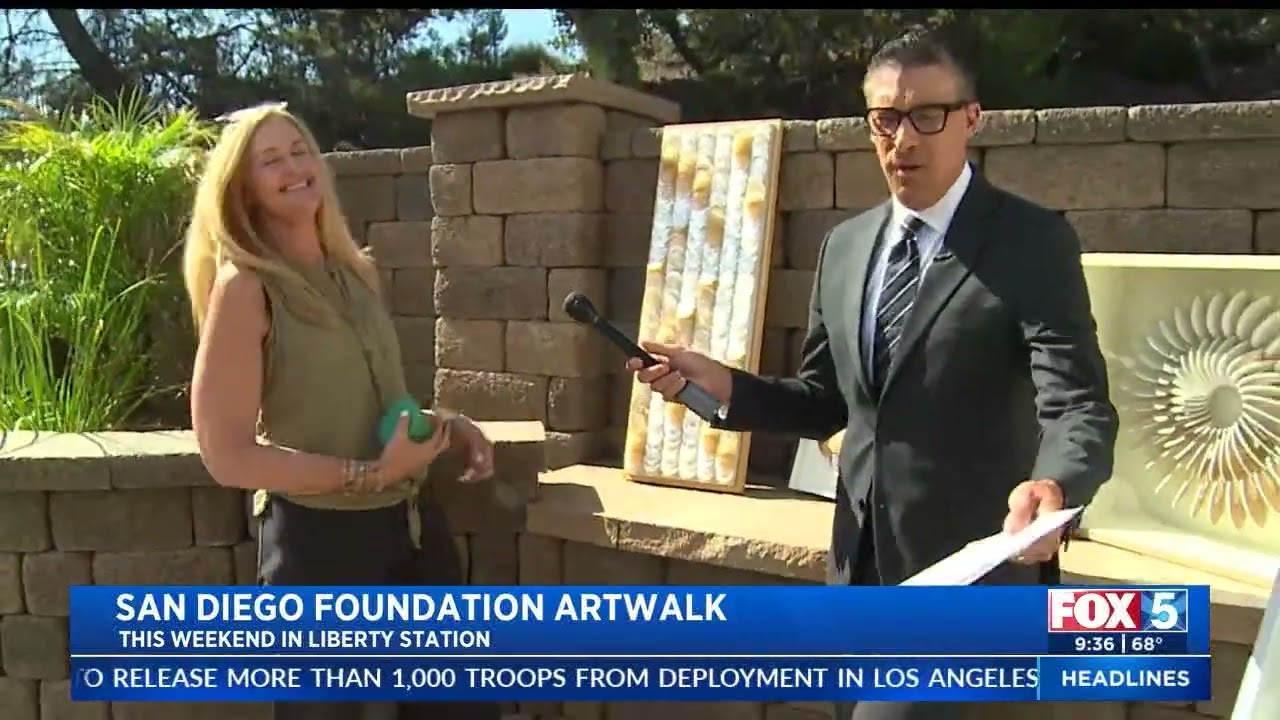 ArtWalk Liberty Station - FOX5 San Diego - 7.31.25