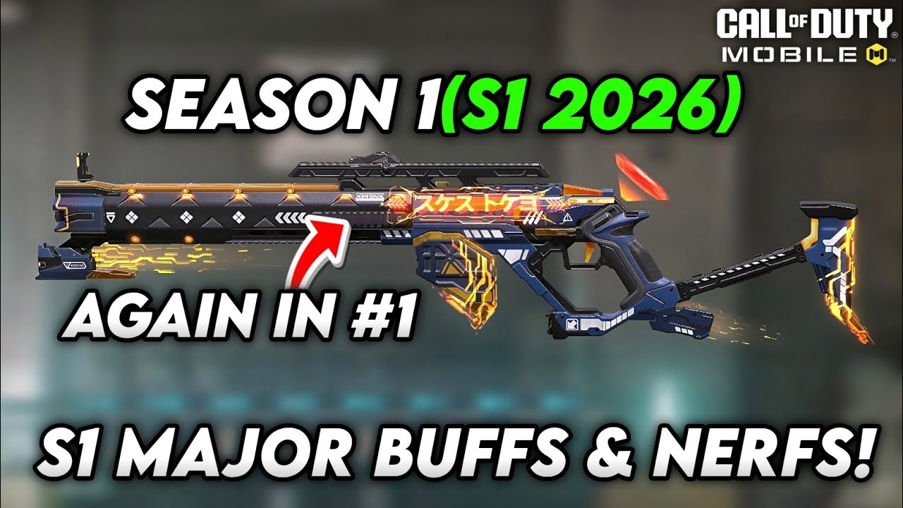 Season 1 Balance Changes &ndash; Buffs & Nerfs 2026 #codm 