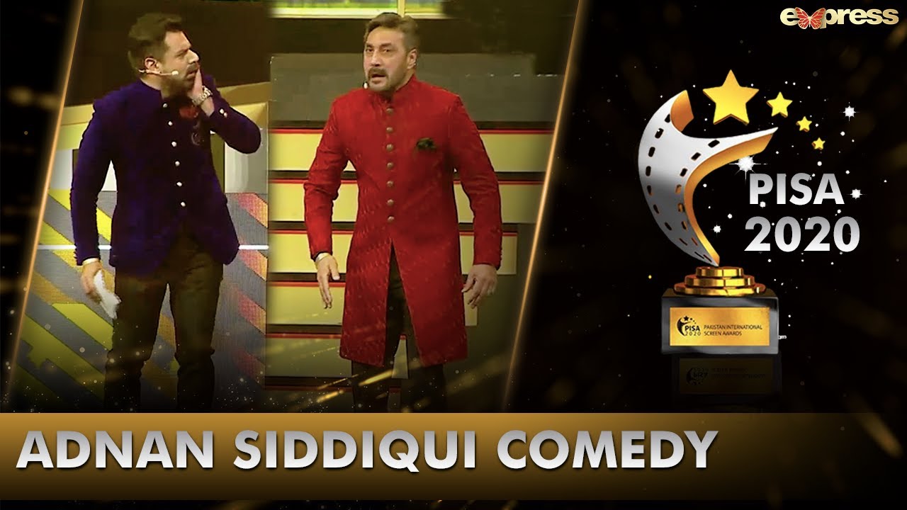 Adnan Siddiqui Slapped Vase Chaudhry | Comedy Scene | PISA Award 2020 | Express Tv | I2O2O