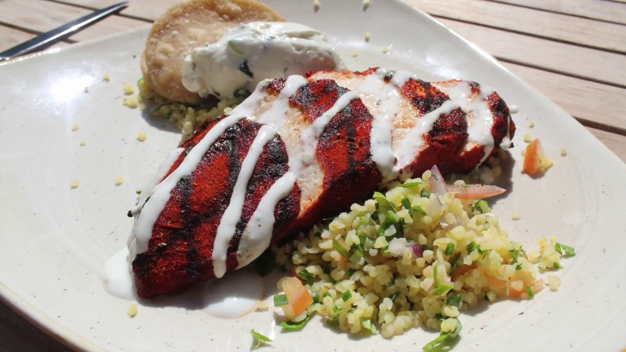 Badger & Co Edinburgh Cook Blackened Chicken With Tabbouleh