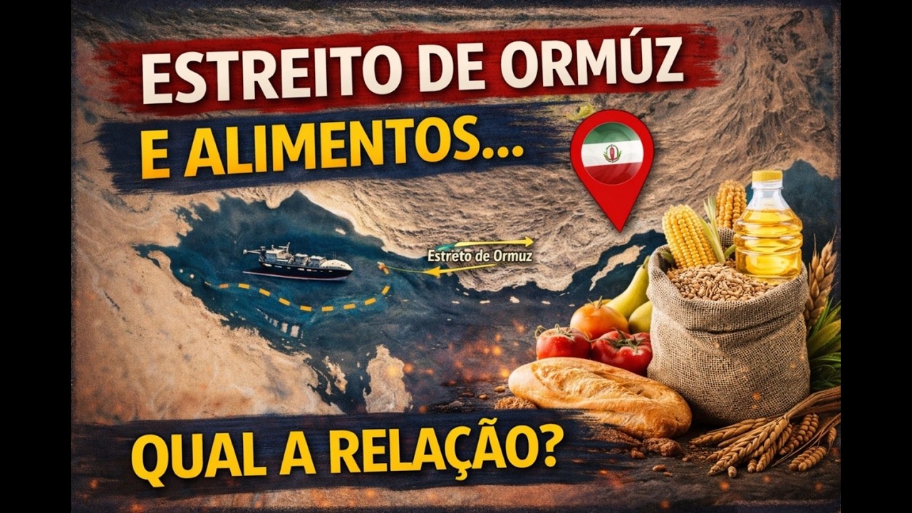 O Efeito Dominó da guerra do Irã: Como Ormuz Pode Impactar a Cadeia de Alimentos