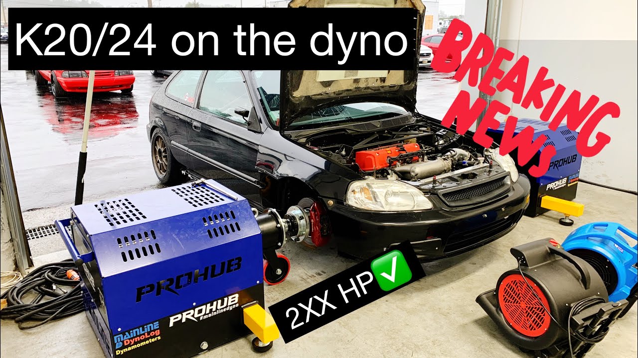 K20/24 hits the dyno!
