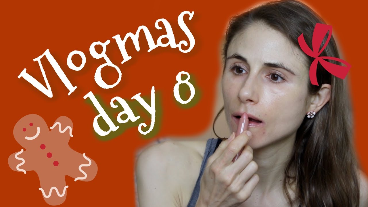 VLOGMAS 2018 DAY 8: 3D LIP SHINE, PONDS COLD CREAM, & MAKING ORNAMENTS| DR DRAY