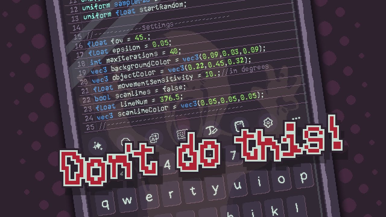 The Forbidden Way Of Making a Game