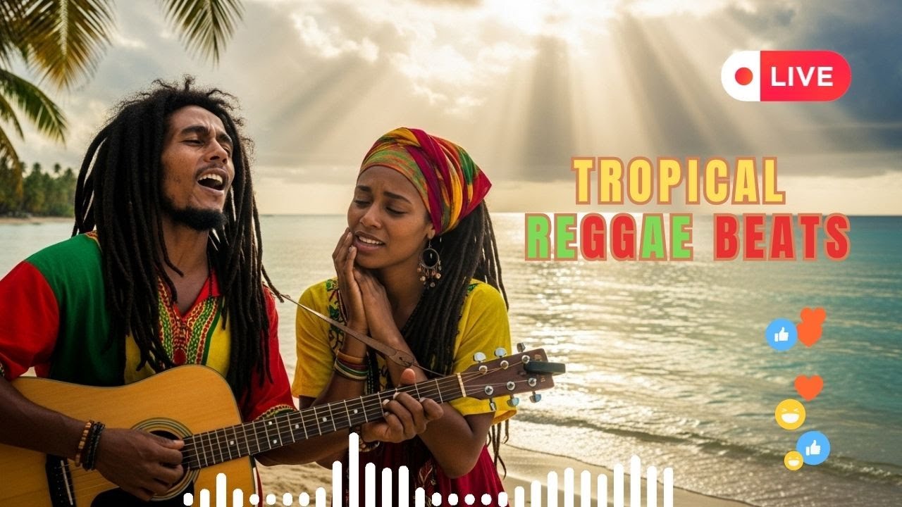 Reggae Tropical Ao Vivo 🌴🎶 | Som Leve & Boas Vibra&ccedil;&otilde;es
