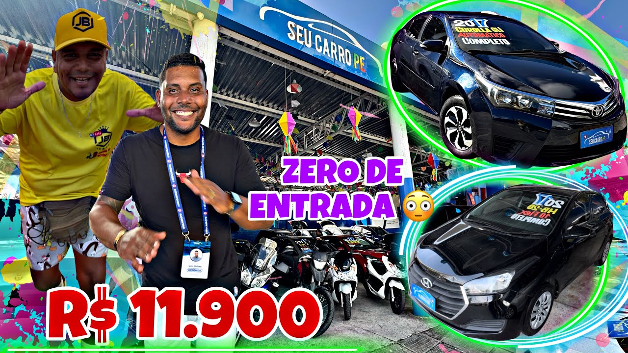 CARRO OU MOTO COM ZERO DE ENTRADA | SEU CARRO PE