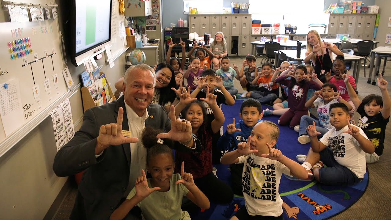 First Day of School at Ellen Ochoa Elementary