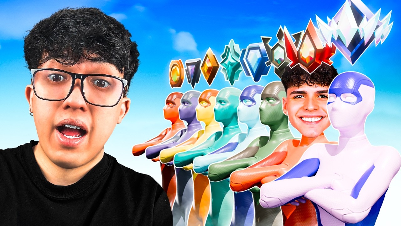 Todos los Rangos se Enfrentan en Fortnite