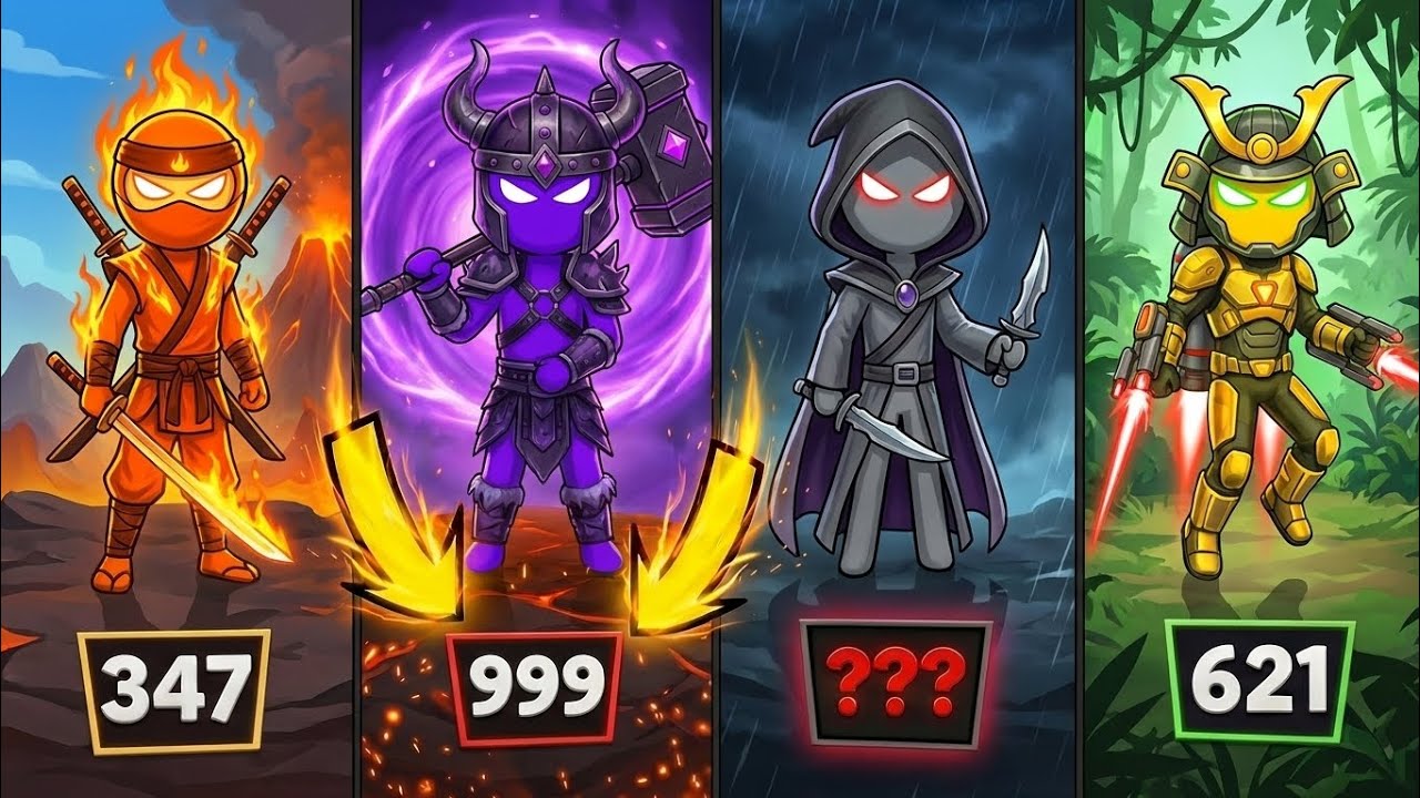 Only ONE Player Wins in Stickman Party!