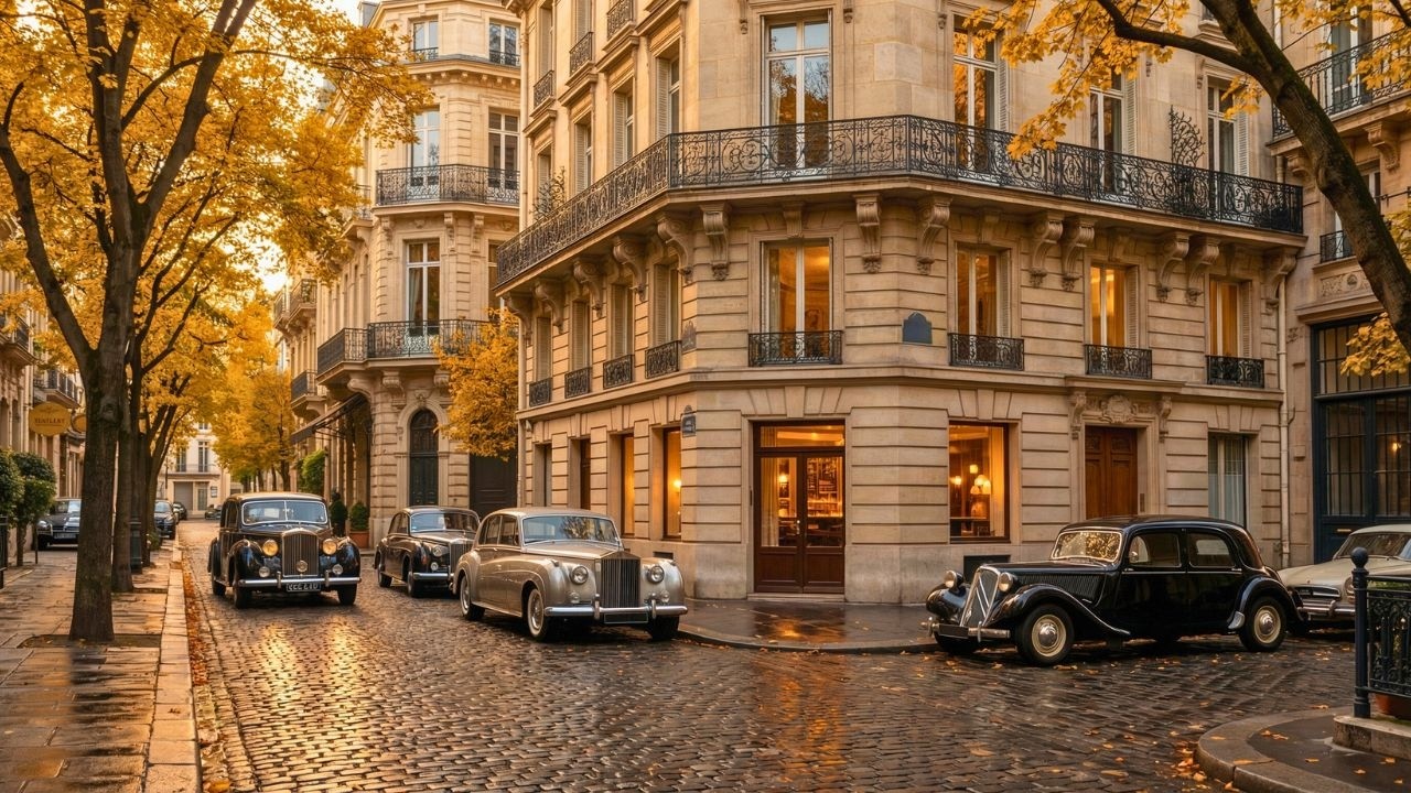 Autumn Classic Street Jazz | Cozy Piano & Saxophone Ambience for Relaxing, Studying & Sleep