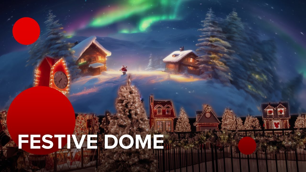 Projection Dome for the Festive Season Events