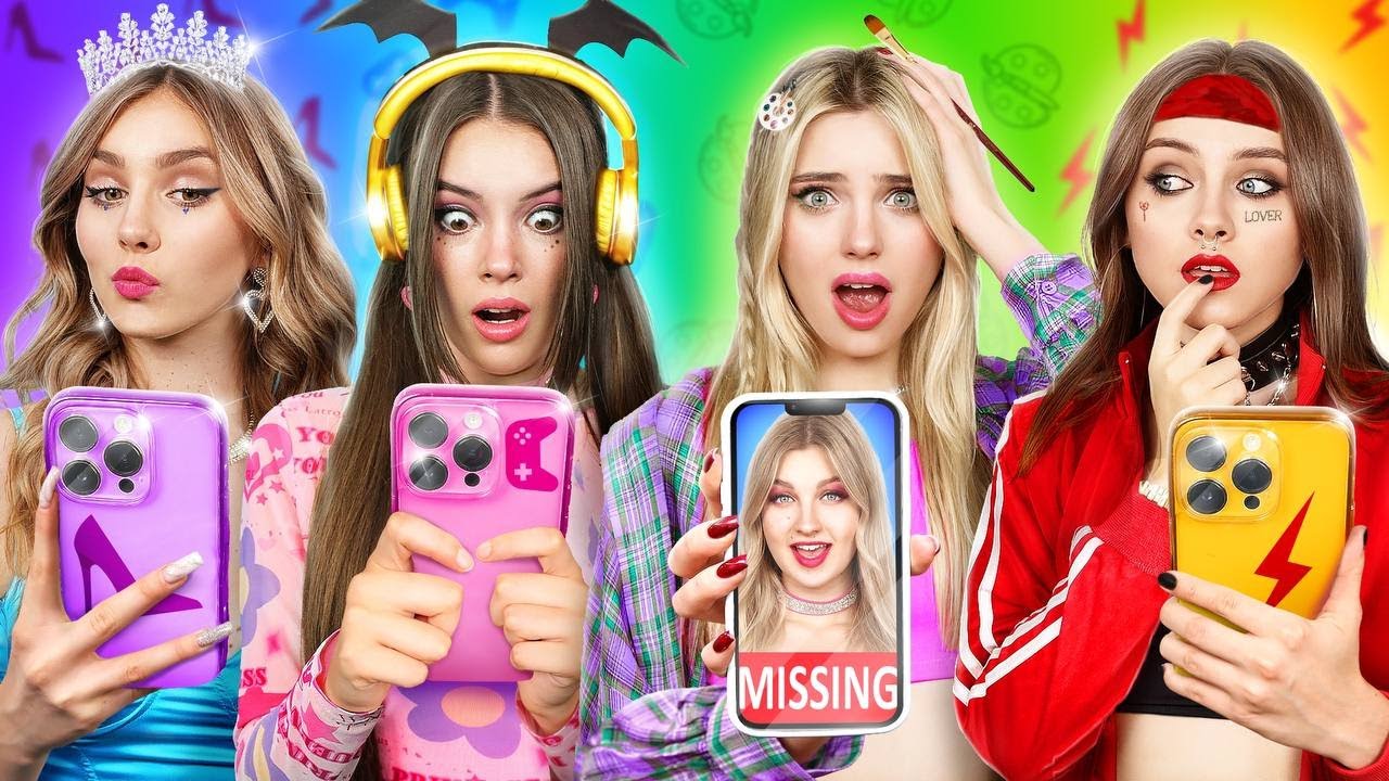 The New Girl At School is Missing! Types of Girls at School