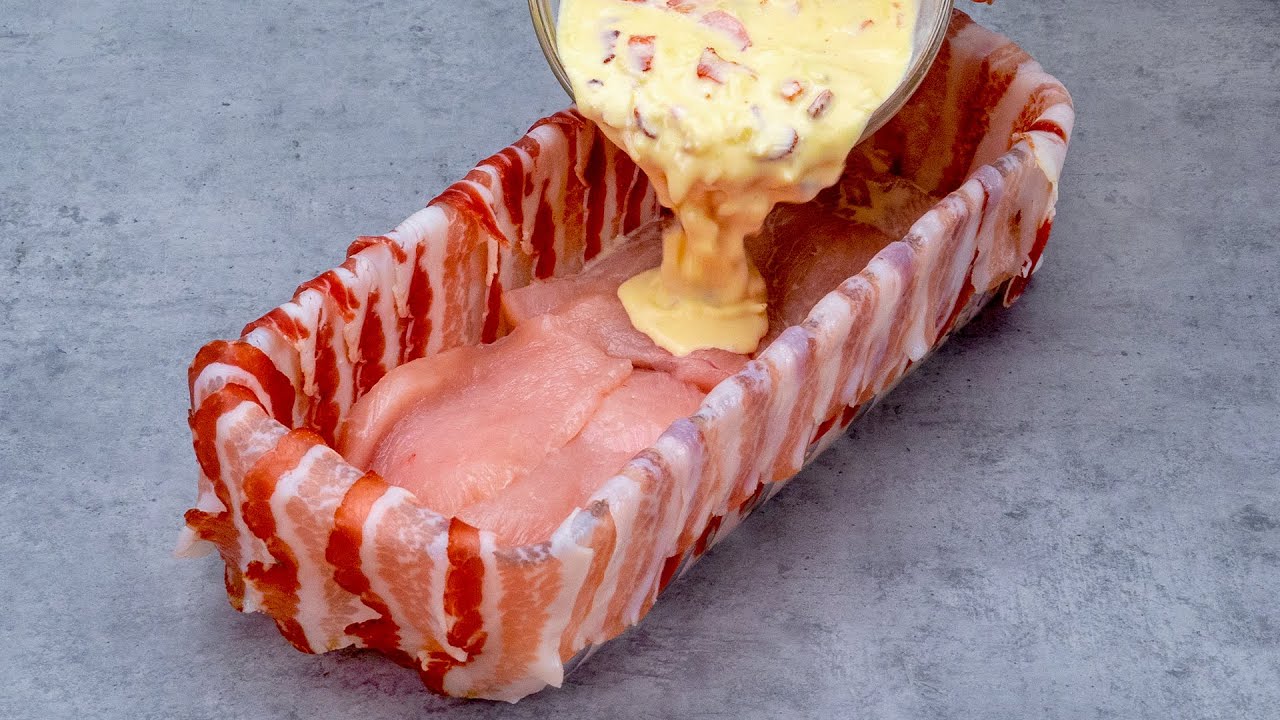 Super terrina z mniej niż 0,5 kg piersi z kurczaka. Kolacja w piekarniku!