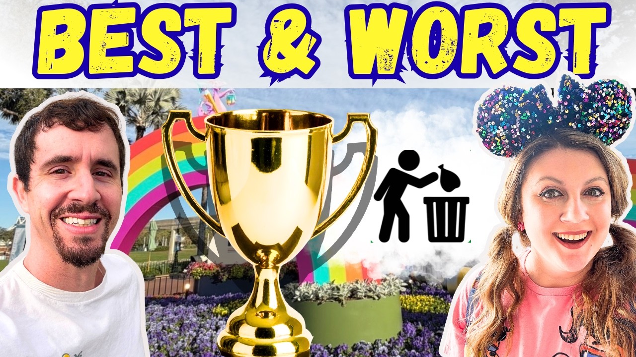 We Tried 22 EPCOT Festival of the Arts Foods (2026)… Let’s Rank Them 😳🍴