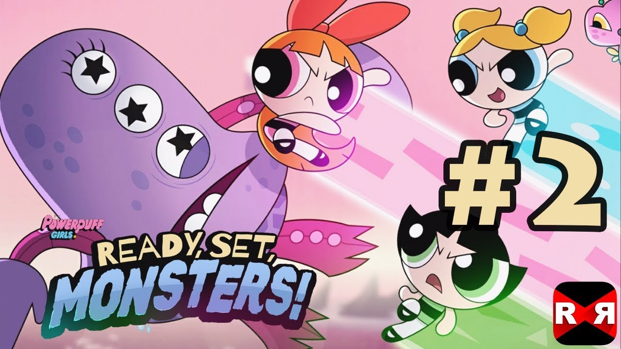 Ready, Set, Monsters! - The Powerpuff Girls Game - iOS Gameplay Part 2