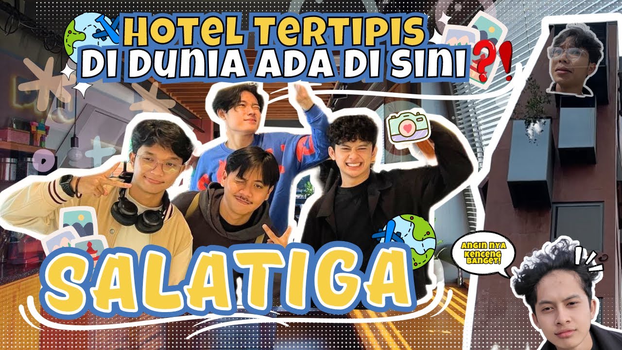 PERTAMA KALI KE SALATIGA💃 || KAGET⁉️ADA HOTEL PALING TIPIS DI DUNIA😲