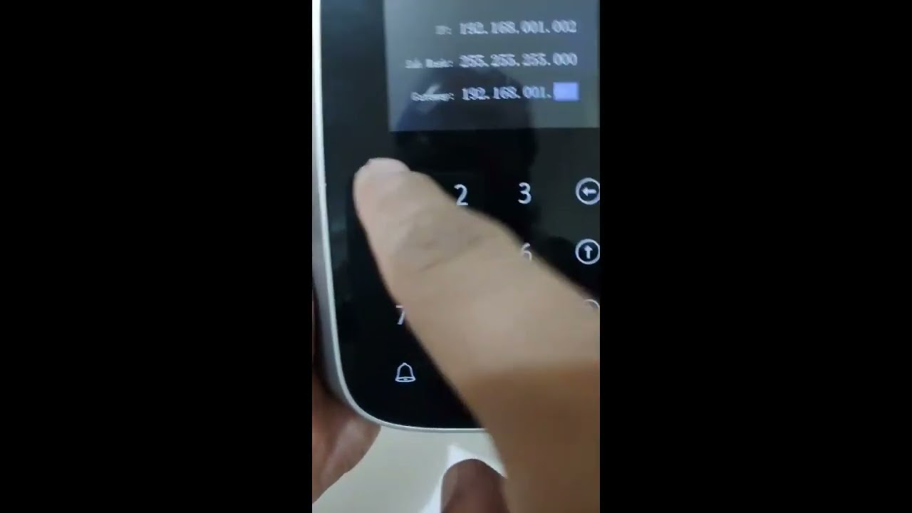 Dahua Access Control DHI-ASI1212a Password, Date and Ip Setting