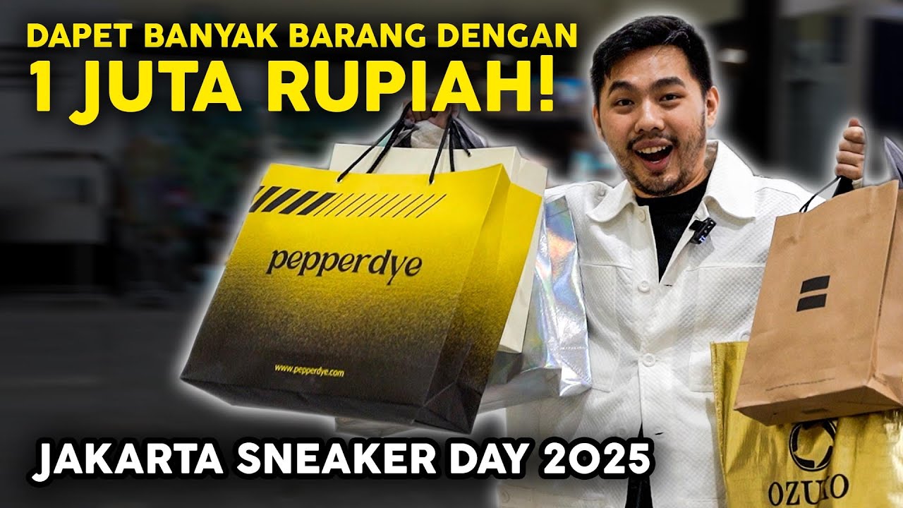 Bisa Dapet Apa di Jakarta Sneaker Day 2025 Kalau Cuma Punya 1 Juta?