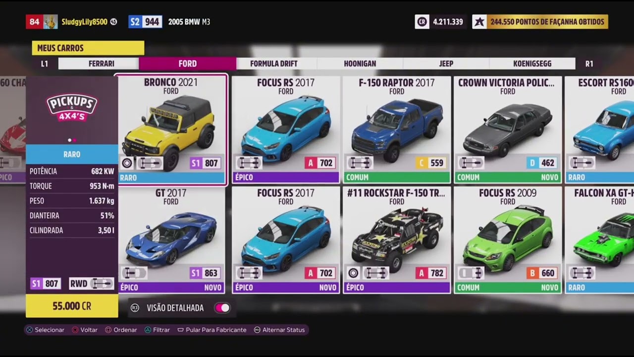 Carros originais versus originais 